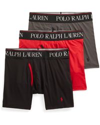 Polo Ralph Lauren - Underwear 3 Pack 4d-flex Cool Microfiber Boxer Briefs - Lyst
