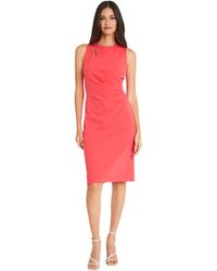 Maggy London - Sleeveless Knee-length Cutout And Pleat Details-cocktail Dresses For - Lyst