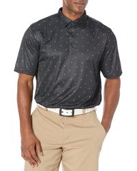 Greg Norman - Collection Ml75 Microlux Pin Flag Print Polo - Lyst