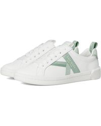 Kate Spade - Signature Lace Up Sneaker Shoes True/Pistachio Ice, Leather - Lyst