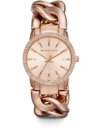 Michael Kors - Portia Quartz Watch With Stainless Steel Strap - Lyst