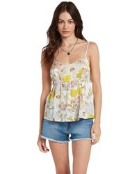 Volcom - Happy Clouds Cami Top - Lyst