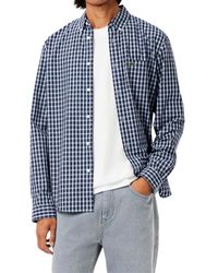 Lacoste - S Checked Poplin Shirt - Lyst