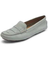 Rockport - Bayview Woven Moccasin - Lyst