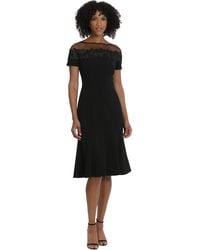 Maggy London - Dresses Illusion Dress Occasion Event Party Holiday Cocktail Guest Of Wedding - Lyst