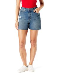 Signature by Levi Strauss & Co. Gold Label Heritage High Rise 5" Short - Blue