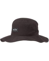 Billabong - Big John Safari Sun Protection Hat With Chin Strap - Lyst