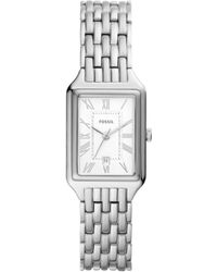 Fossil - Raquel Quartz Stainless Steel Three-hand Watch - Lyst