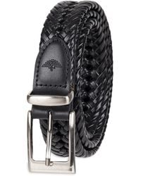 Dockers - Leather Braided Casual And Dress Belt,black Lace,30 - Lyst