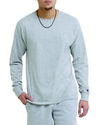 Champion - , Classic And Comfortable Tee, Long-sleeve T-shirt For - Lyst