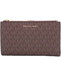 Michael Kors - DBLZP WRISTLET BROWN - Lyst