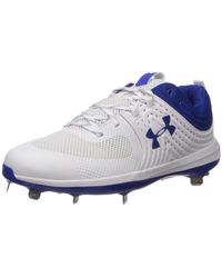 Under Armour - Ua Glyde St Softball Cleats 5.5 White - Lyst