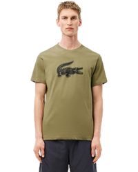 Lacoste - Ultra Dry Xxl Logo Sport T-shirt - Lyst