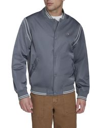 Champion - Lightweight Varsity Bomber Jacket - Lyst