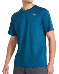 Reebok - 's Showdown Short Sleeve Crewneck T-shirt - Lyst