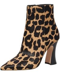 COACH - Carter Haircalf Bootie Ankle Boot - Lyst