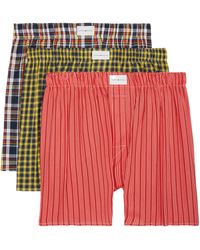 Tommy Hilfiger - Underwear Cotton Classics Multipack Woven Boxers - Lyst