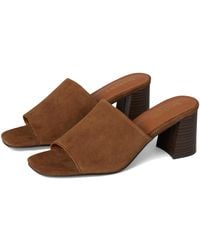 Seychelles - Adapt Suede Mule Heeled Sandal - Lyst