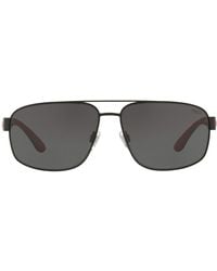 Polo Ralph Lauren - Ph3112 Metal Sunglasses - Lyst
