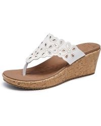 Skechers - Beverlee-summer Spirit Wedge Sandal - Lyst
