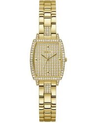 Guess - Analogue Quartz Watch With Stainless Steel Strap Gw0611l2 - Lyst