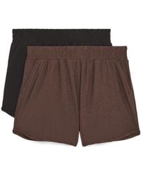 Danskin - 2 Pack Super Soft Tulip Hem Shorts - Lyst