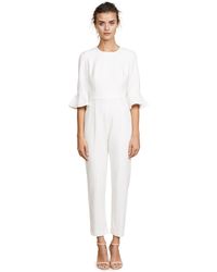 Black Halo Brooklyn Jumpsuit - White