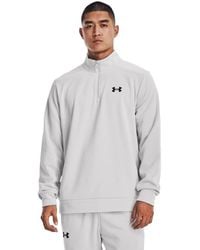 Under Armour - S Fleece Tops Armour Fleece® 1⁄4 Zip - Lyst