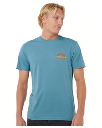 Rip Curl - Graphic Short Sleeve Crew Neck T-shirt - Lyst