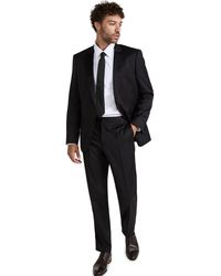 BOSS - Boss Solid Contemporary Slim Fit Tuxedo Suit - Lyst