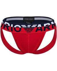 Emporio Armani - Underwear Jockstrap Megalogo Sangle Jock - Lyst