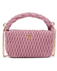Anne Klein - Rounded Mini Ruched Crossbody - Lyst