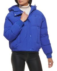 Levi's - Cinch Waist Puffer Jacket - Lyst