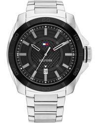 Tommy Hilfiger - Sporty 3h Quartz - Stainless Steel Wristwatch For - Water Resistant Up To 5 Atm/50 Meters - Premium Fashion Timepiece - Bold - Lyst