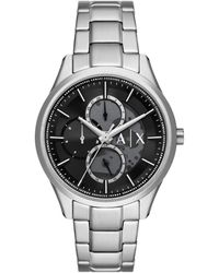 Emporio Armani - A|x Armani Exchange Multifunction Silver Tone Stainless Steel Bracelet Watch - Lyst