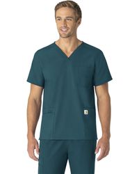 Carhartt - S V-neck 6-pocket Top Medical-scrubs-shirts - Lyst