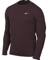 Nike - Miler Dri-fit Uv Long-sleeve Running Top - Lyst