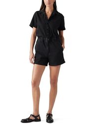 Levi's - Short Sleeve Heritage Romper, - Lyst