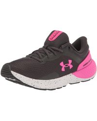 Under Armour - , Jet Gray/white/rebel Pink, 5 Us - Lyst
