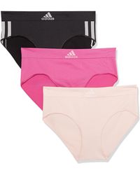adidas - Seamless Brief Panties 3-pack - Lyst