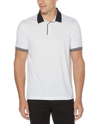 Perry Ellis - Icon Polo Shirt With Solid - Lyst