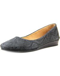 French Sole - French Sole Zeppa Slip On Shoes - Lyst