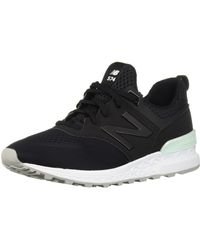 New Balance Ms574 In Red For Men Lyst