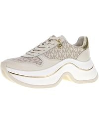 Michael Kors - S Arla Trainer Vanilla 8 Medium - Lyst