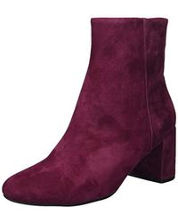 Taryn Rose Cassidy Ankle Boot - Purple