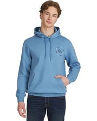 Quiksilver - Regular Fit Super Soft Fleece Midweight Pullover Hooded Sweatshirt - Lyst