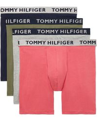 Tommy Hilfiger - Cotton Stretch 4-pack Boxer Brief - Lyst