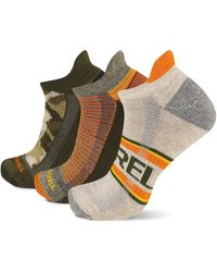 Merrell - And Repreve Recycled Everyday Low Cut Tab Sock With Moisture Wicking And Blister Prevention 3 Pair Pack - Lyst
