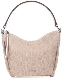 Calvin Klein - Prism Top Zip Convertible Hobo Shoulder Bag - Lyst