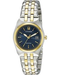 Citizen Eco-drive Expansion Band Watch With Day/date, Ew3154-90a in